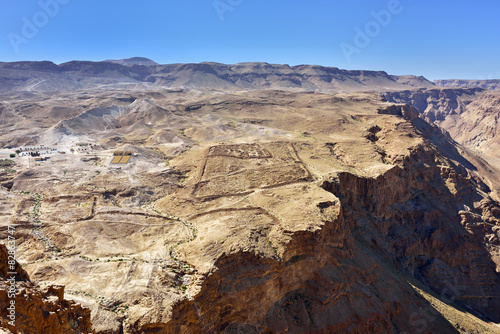 Masada  Judean  desert  Israel