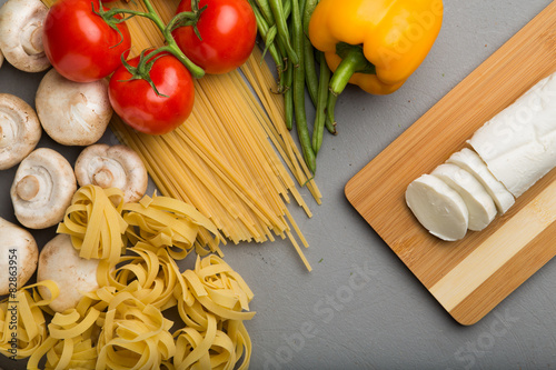 Pasta with some vegetables
