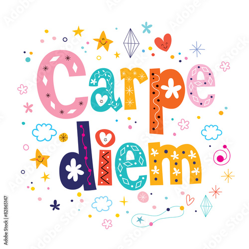 carpe diem phrase motivational quote