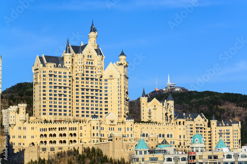 Castle in dalian city, China