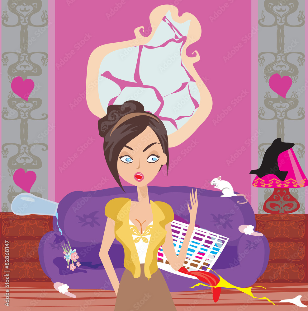 Obraz premium mouse in the living room