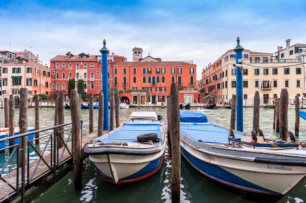Obraz premium Quai de Venise, Italie