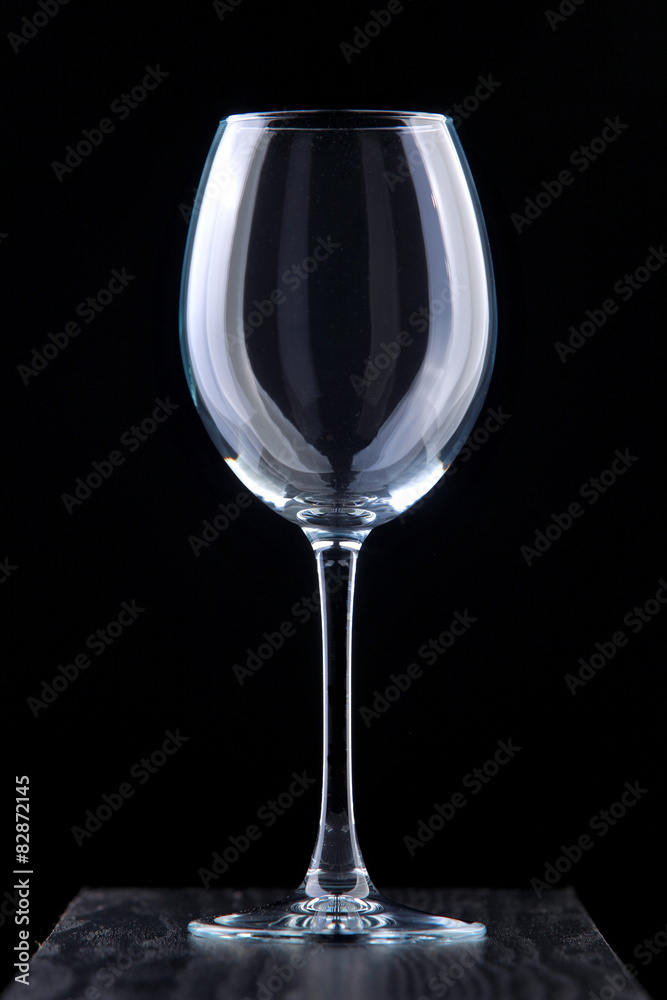 Empty vine glass Empty vine glass