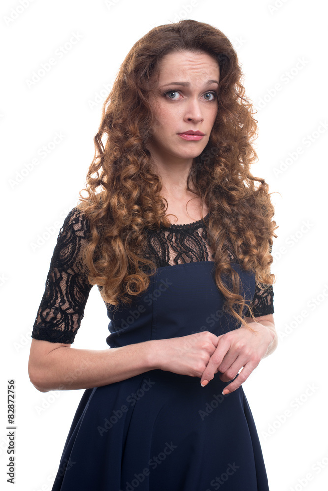 unhappy woman portrait unhappy woman portrait