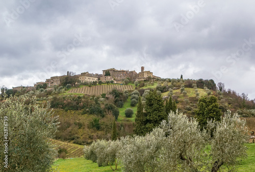 landscape of Tuscany  Italy