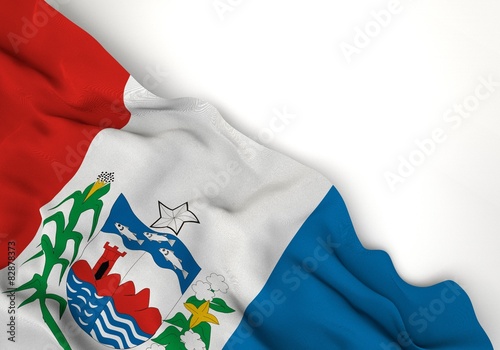 Alagoas state 3d corner flag