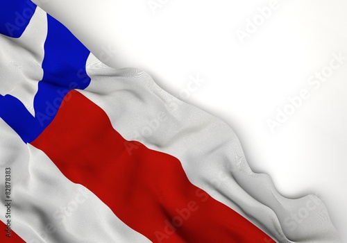 Bahia state 3d corner flag