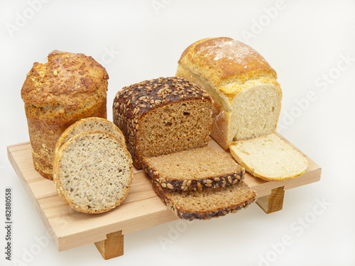 various spelt breads