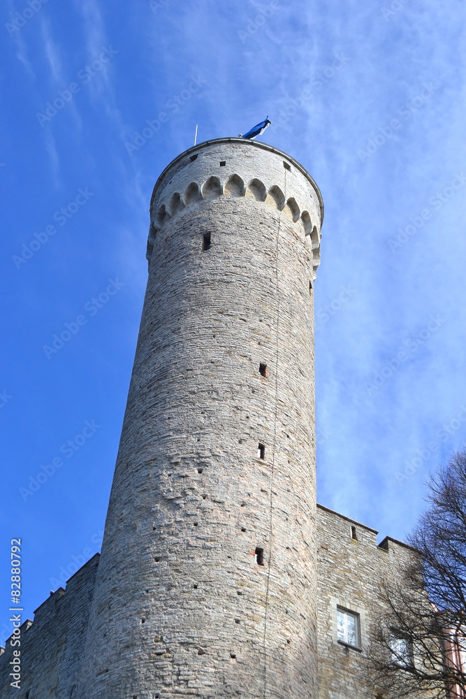 Pikk Hermann tower in Tallinn.