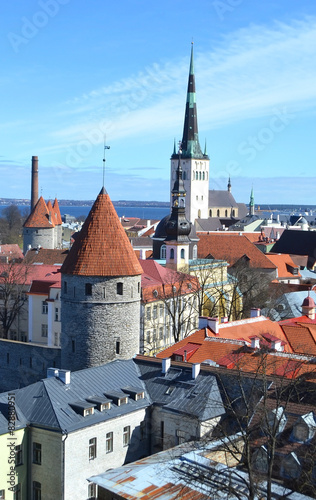 Old Town in Tallinn.