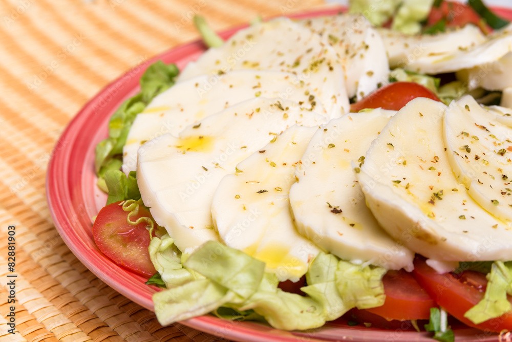 Fresh Caprese Salad, Insalata Caprese, Italian Food Fresh Caprese Salad, Insalata Caprese, Italian Food