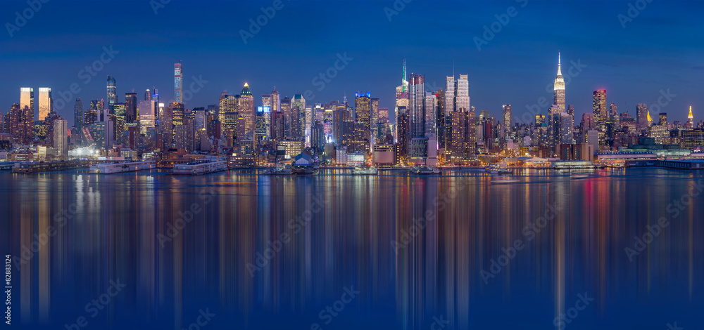 Obraz premium New York City skyline