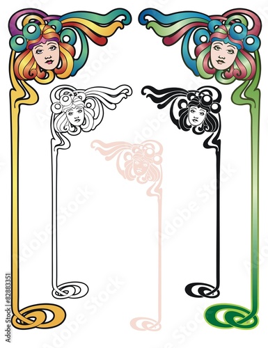 At Nouveau maiden border