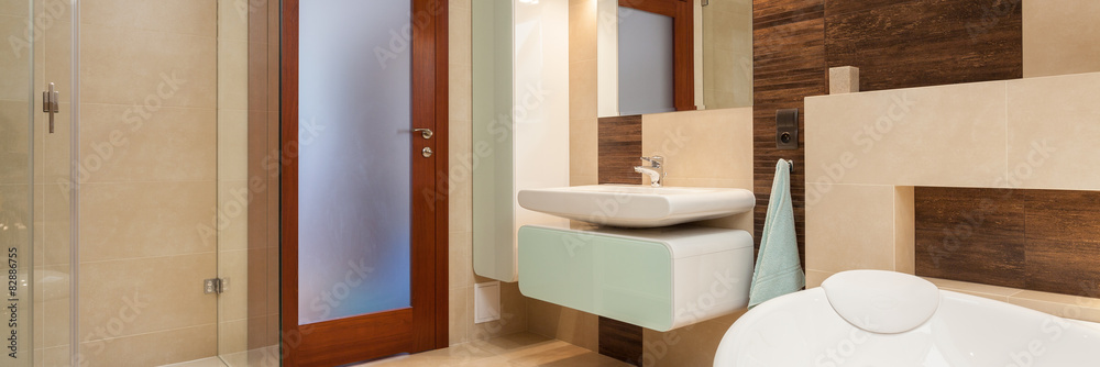 Elegant bathroom interior Elegant bathroom interior
