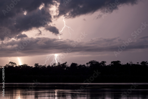 Rio atrato, tormenta
