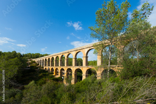 Roman aqueduct in Tarragona, Catalonia