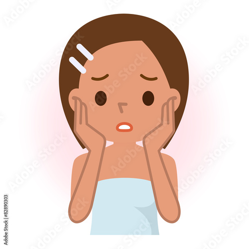 美容 日焼け 女性