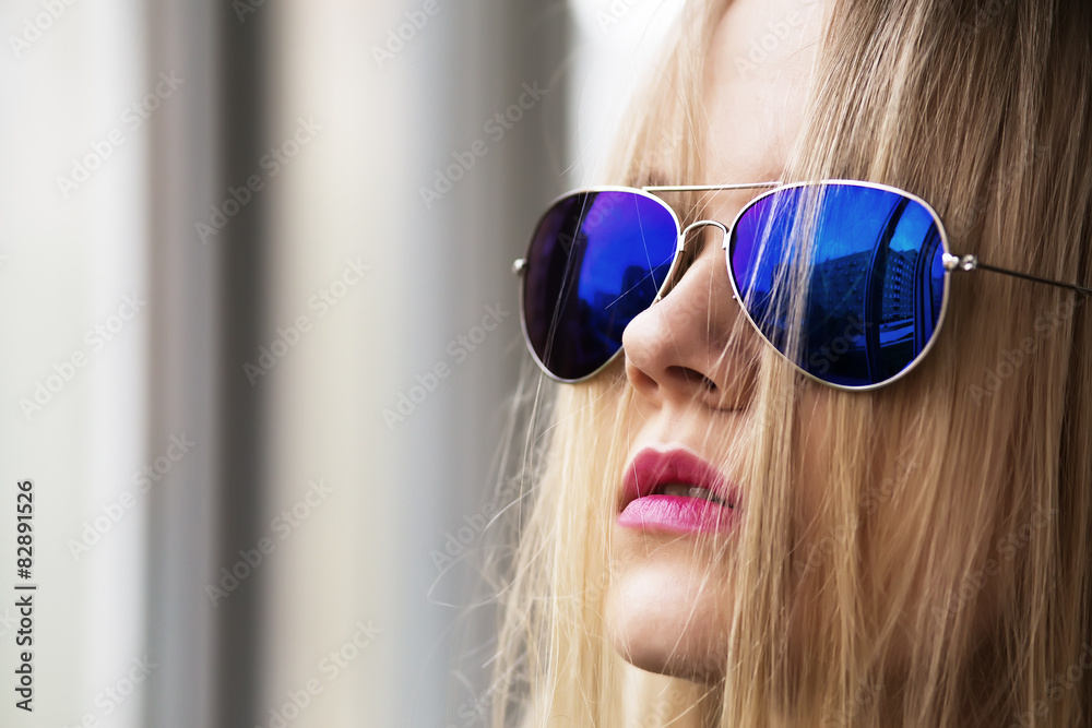 girl in sunglasses
