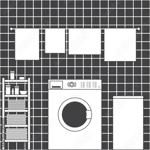 Laundry interior