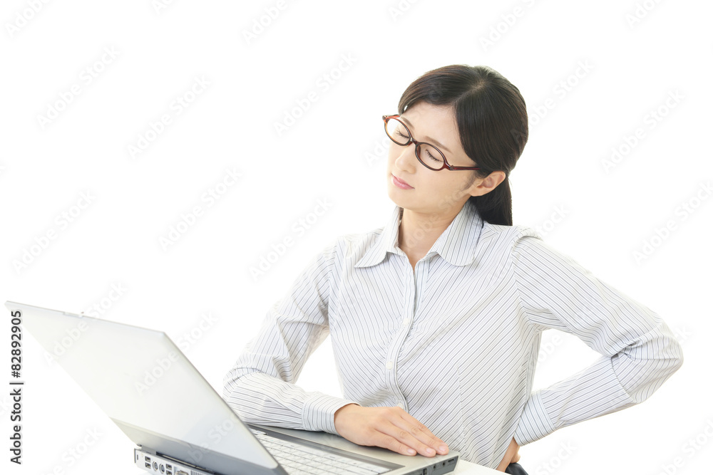 疲れた女性 疲れた女性