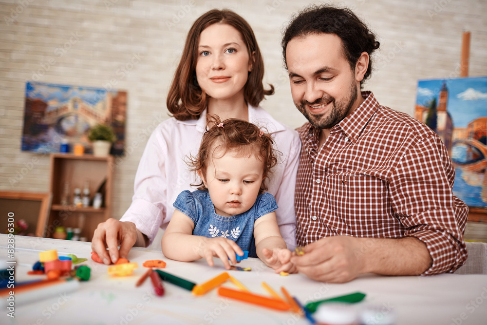 Happy family