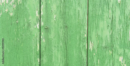 Grüne Holzbretter im Shabby style