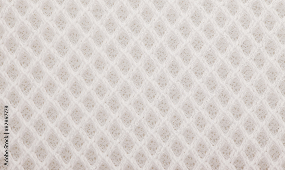 Fototapeta premium Shoes and clothing of mesh fabric texture