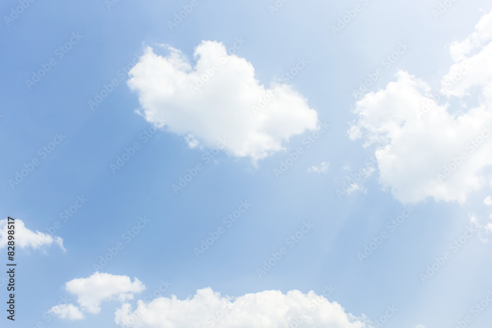 Fototapeta premium Clouds in the sky background