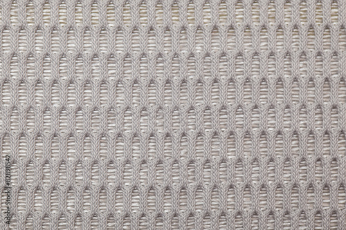 Shoes and clothing of mesh fabric texture