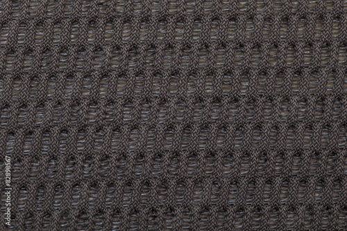 Shoes and clothing of mesh fabric texture