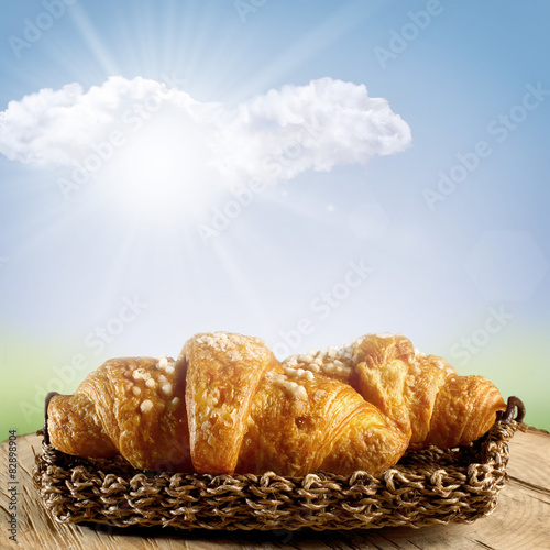 Fototapeta Croissant 