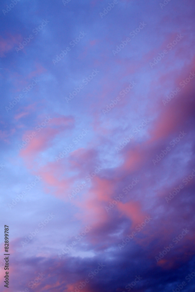 Dramatically cloudy Sky