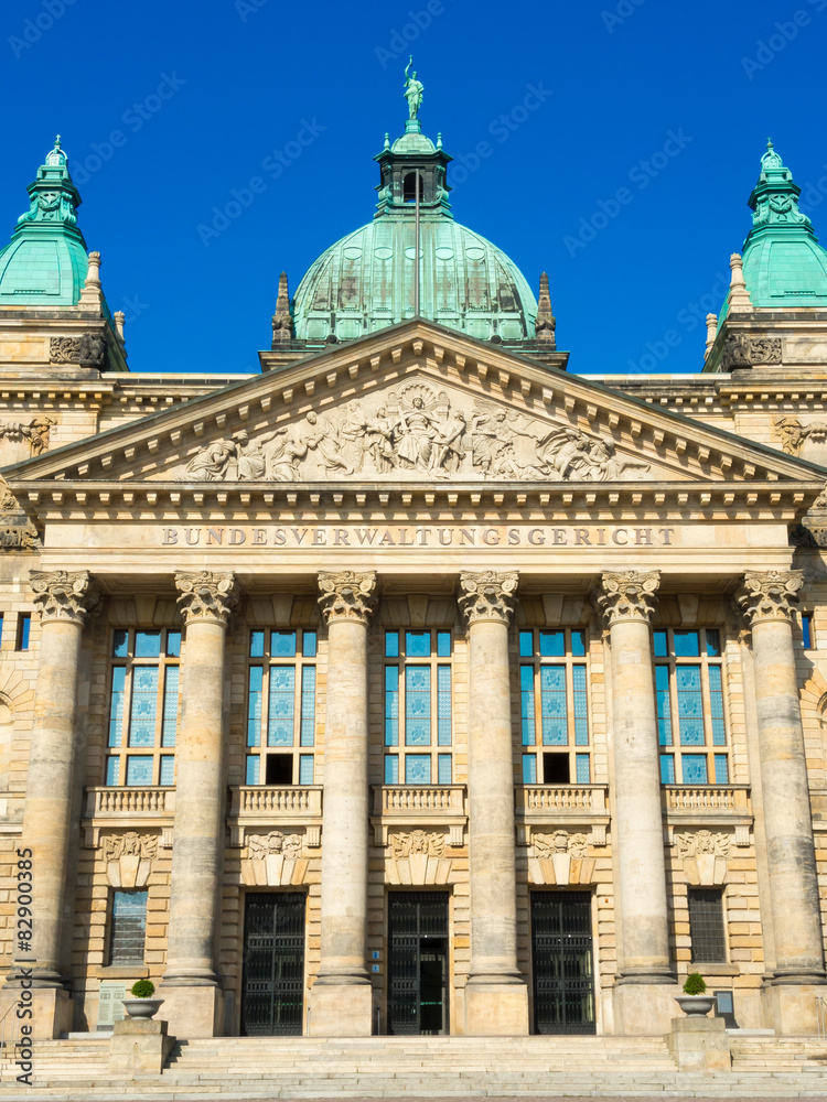 Obraz premium Leipzig Bundesverwaltungsgericht