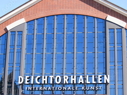 Obraz na płótnie Deichtorhallen Hamburg w salonie