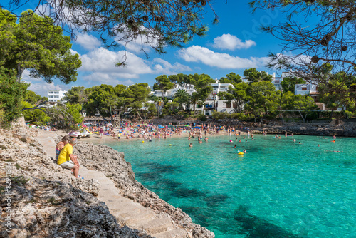 Slika na platnu Mediterrane Küste, Cala Gran in Cala d´Or, Mallorca 6494