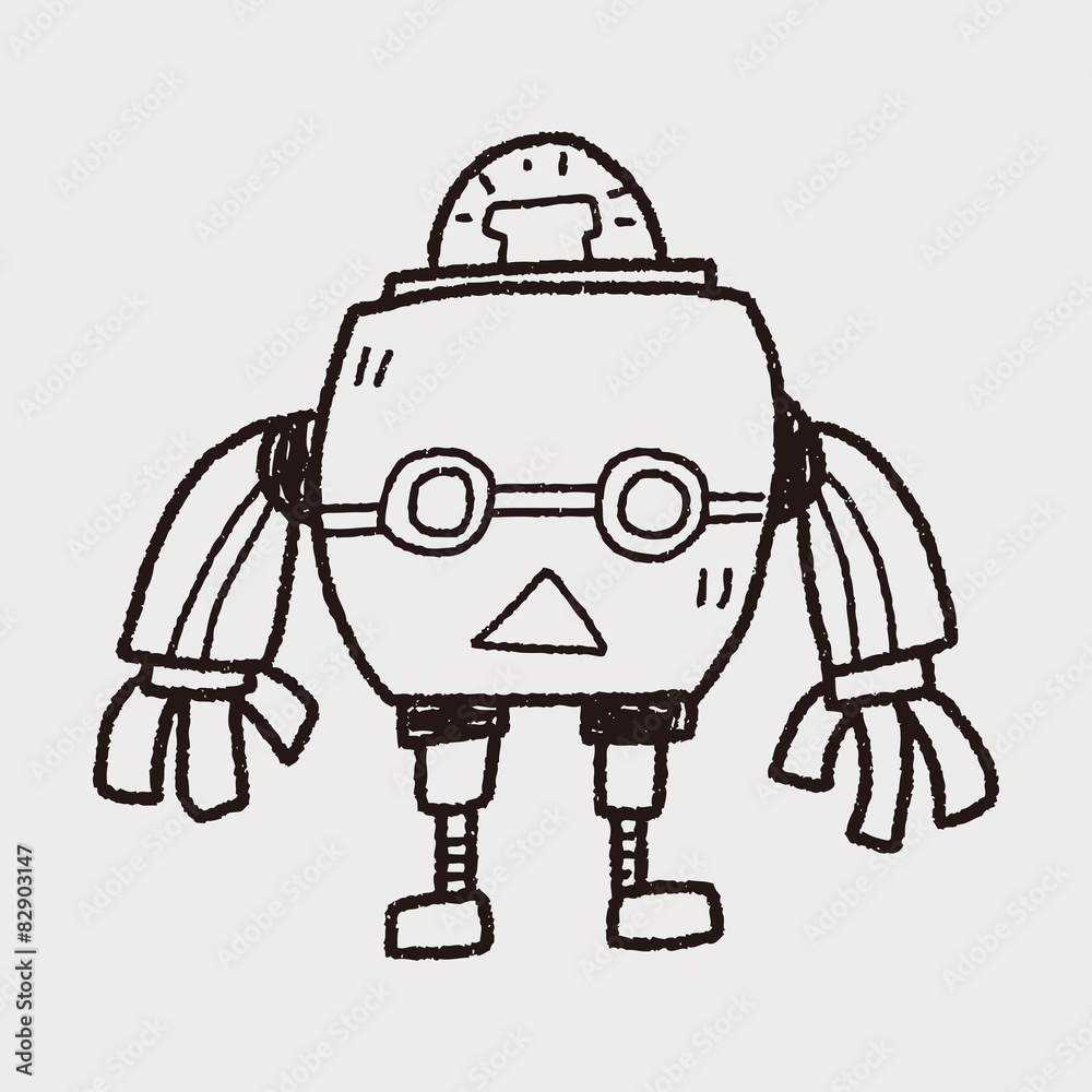 robot doodle robot doodle