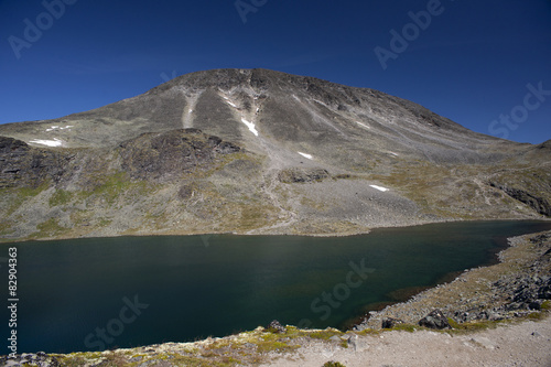 Besseggen Ridge in Jotunheimen National Park, Norway