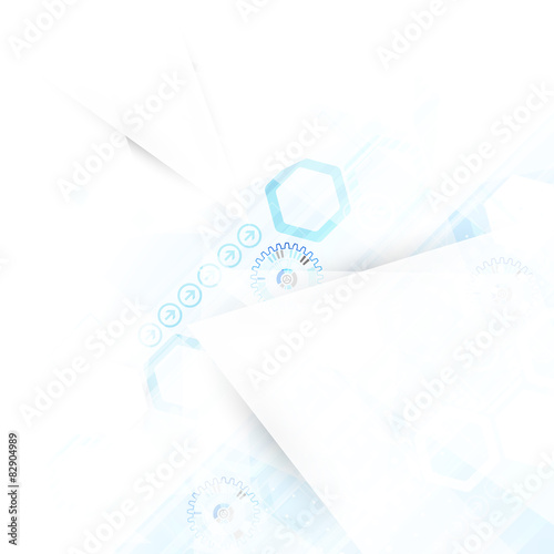 Abstract engineering technology background.