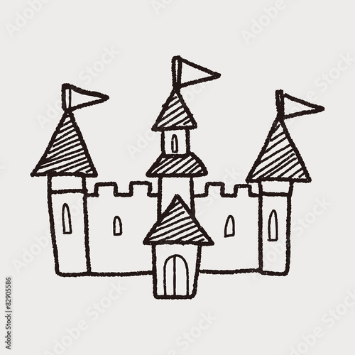 castle doodle