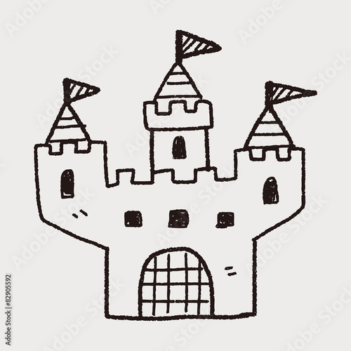 castle doodle