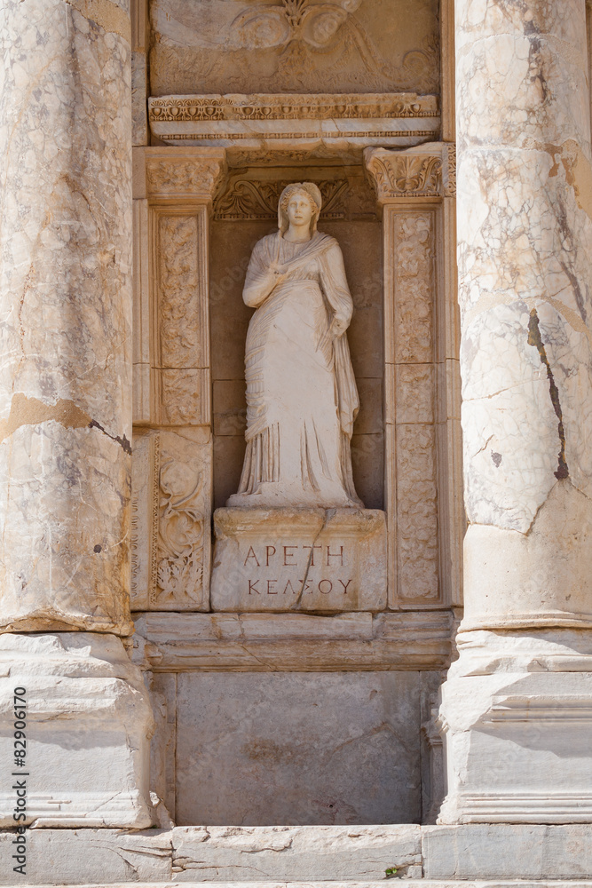 Sculpture in Ephesus. Turkey