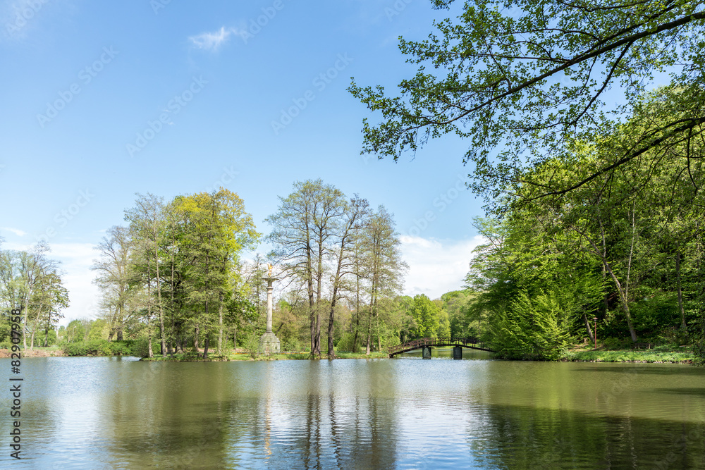 Gründelpark in Glauchau StockFoto Adobe Stock