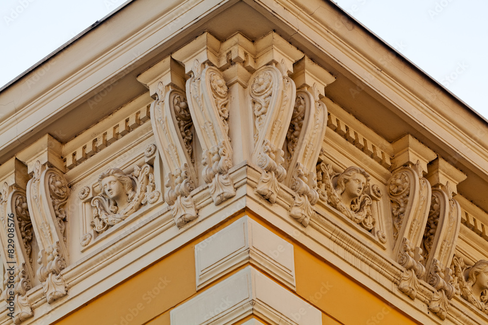 Obraz premium facade details