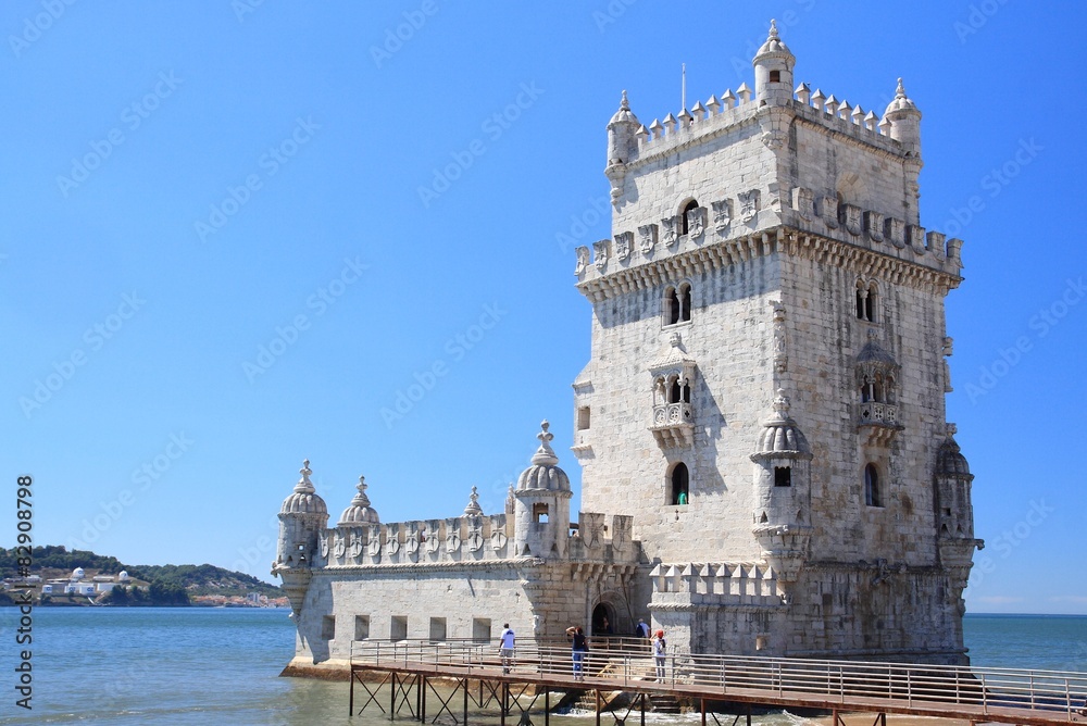 Belém Tower in Lisbon