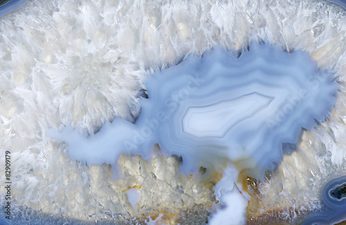 Blue agate