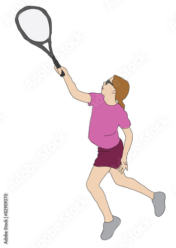 Tennis player © studiodr