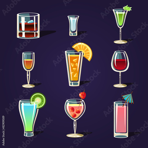 Alcohol Coctails and Other Drinks