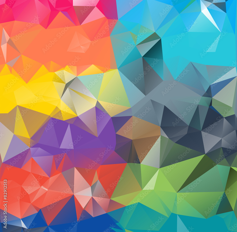 Obraz premium Abstract geometric background space