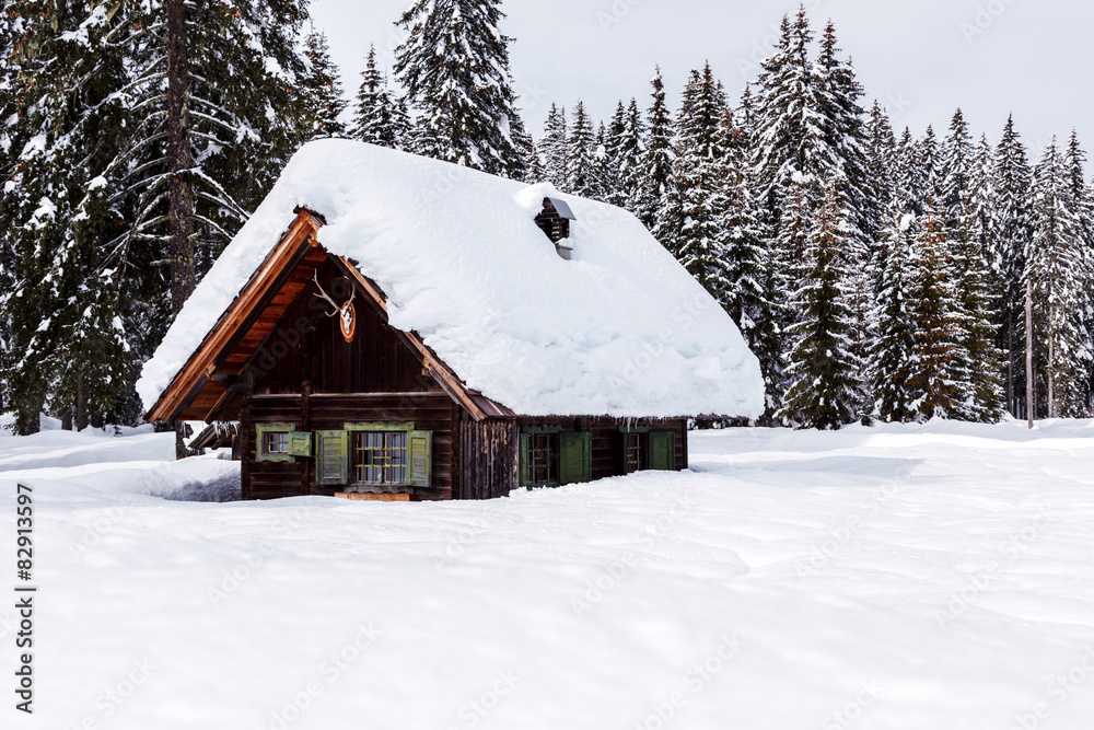 Winter holiday house in slovenia alps Winter holiday house in slovenia alps