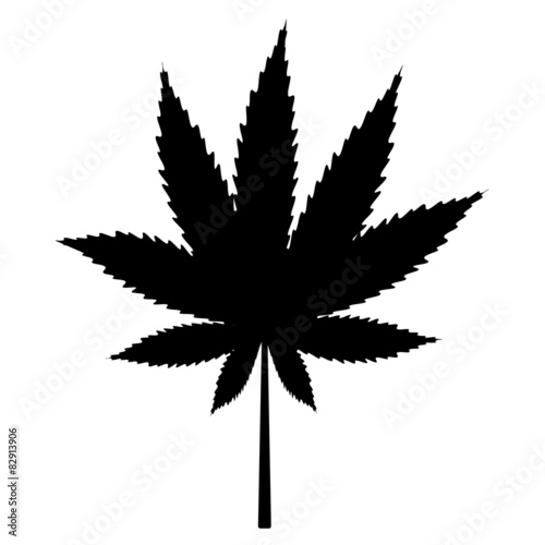 Abstract Cannabis Background Vector Illustration